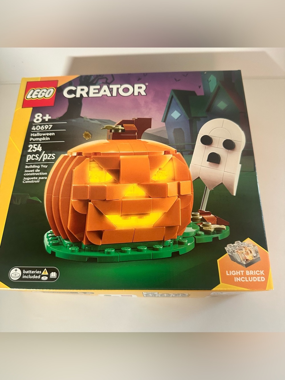 NWT LEGO Creator Halloween Pumpkin & Ghost Set 40697 | New Sealed | 254 Pieces